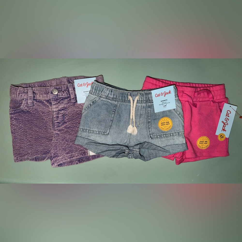 Cat & Jack Kids Shorts Lot!